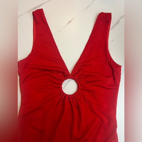 Blue Blush Red Bodysuit - Picture 4 of 6